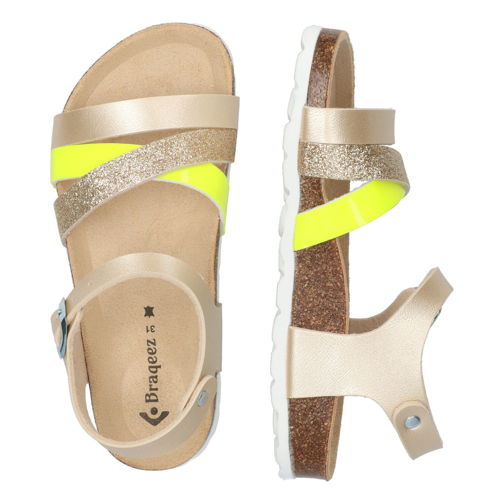 Sandalen Braqeez Saar Spain - Goud Geel