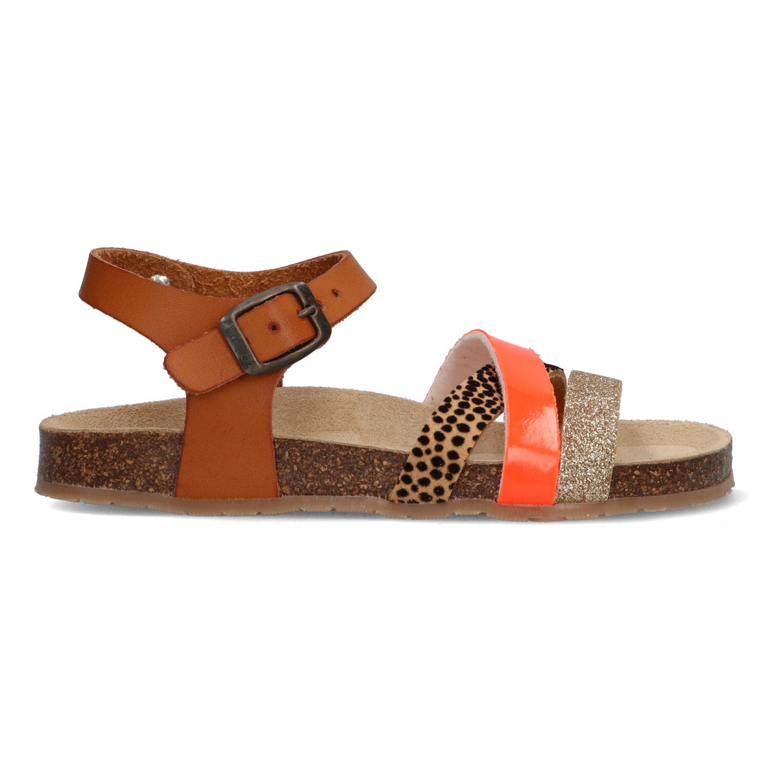 Sandalen Braqeez Saar Spain - Bruin Oranje