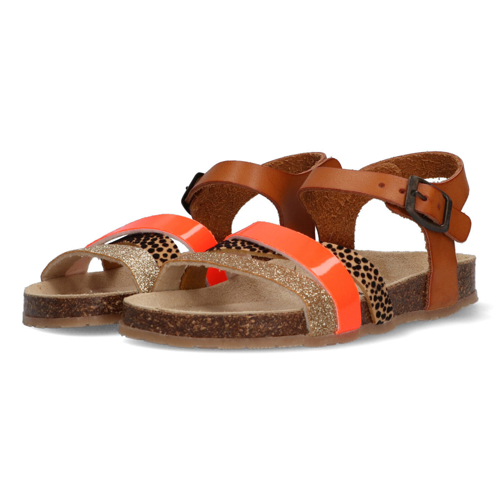 Sandalen Braqeez Saar Spain - Bruin Oranje