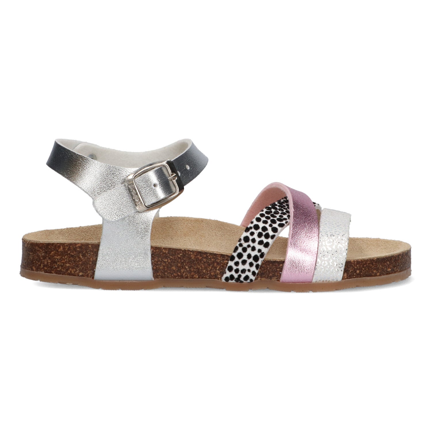 Sandalen Braqeez Saar Spain - Zilver Roze