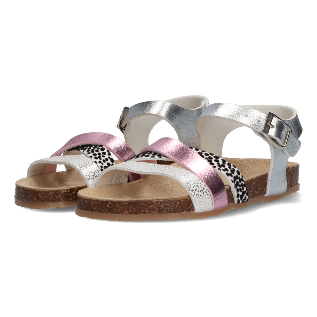 Sandalen Braqeez Saar Spain - Zilver Roze