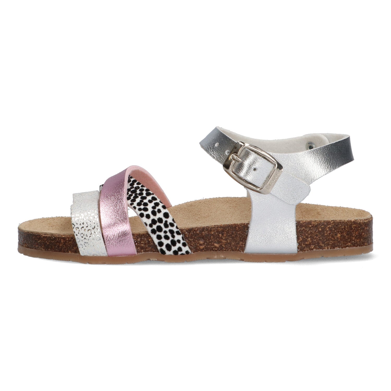 Sandalen Braqeez Saar Spain - Zilver Roze