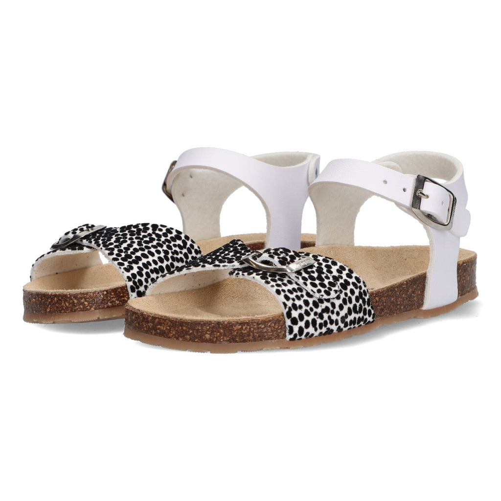 Sandalen Braqeez Sally Spain - Wit Print
