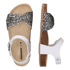 Sandalen Braqeez Sally Spain - Wit Print