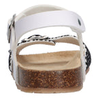 Sandalen Braqeez Sally Spain - Wit Print