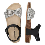 Sandalen Braqeez Sally Spain - Zwart Print
