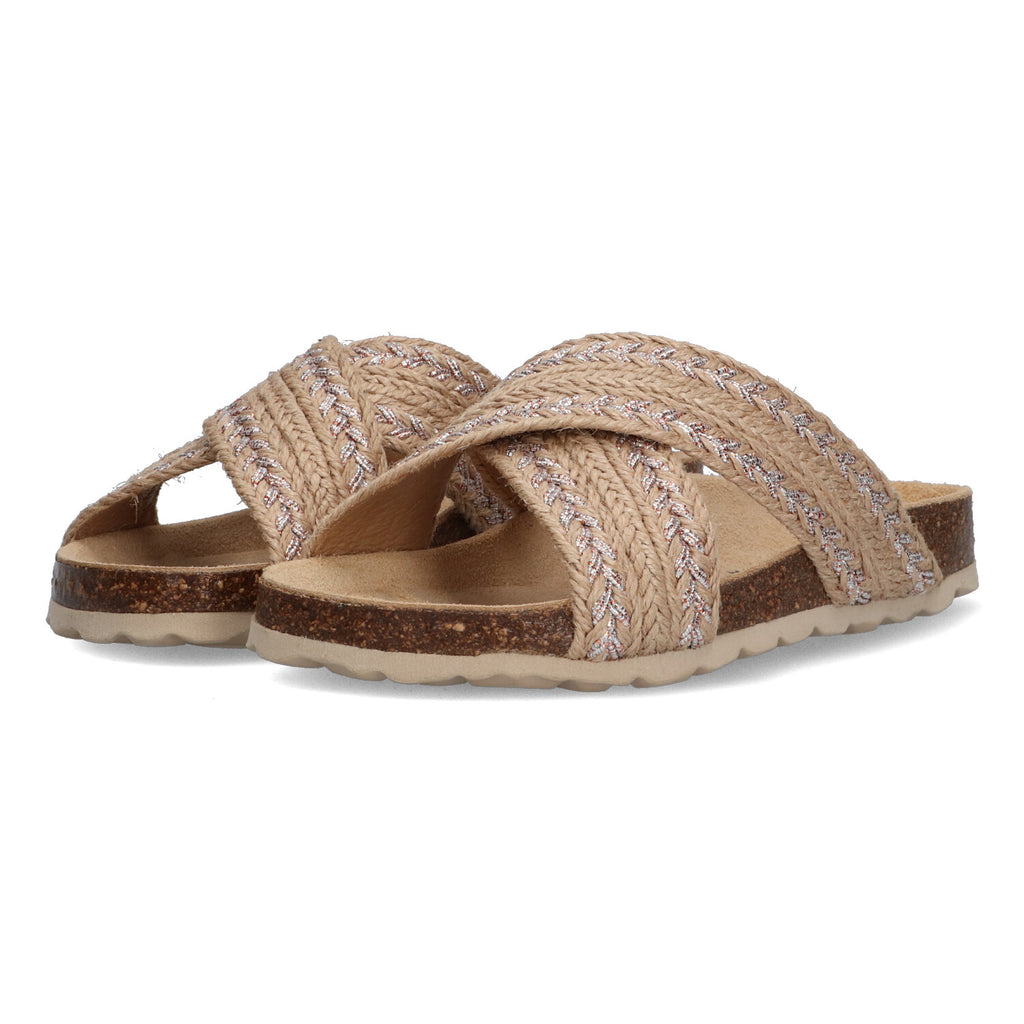 Slippers Braqeez Sandra Spain - Beige