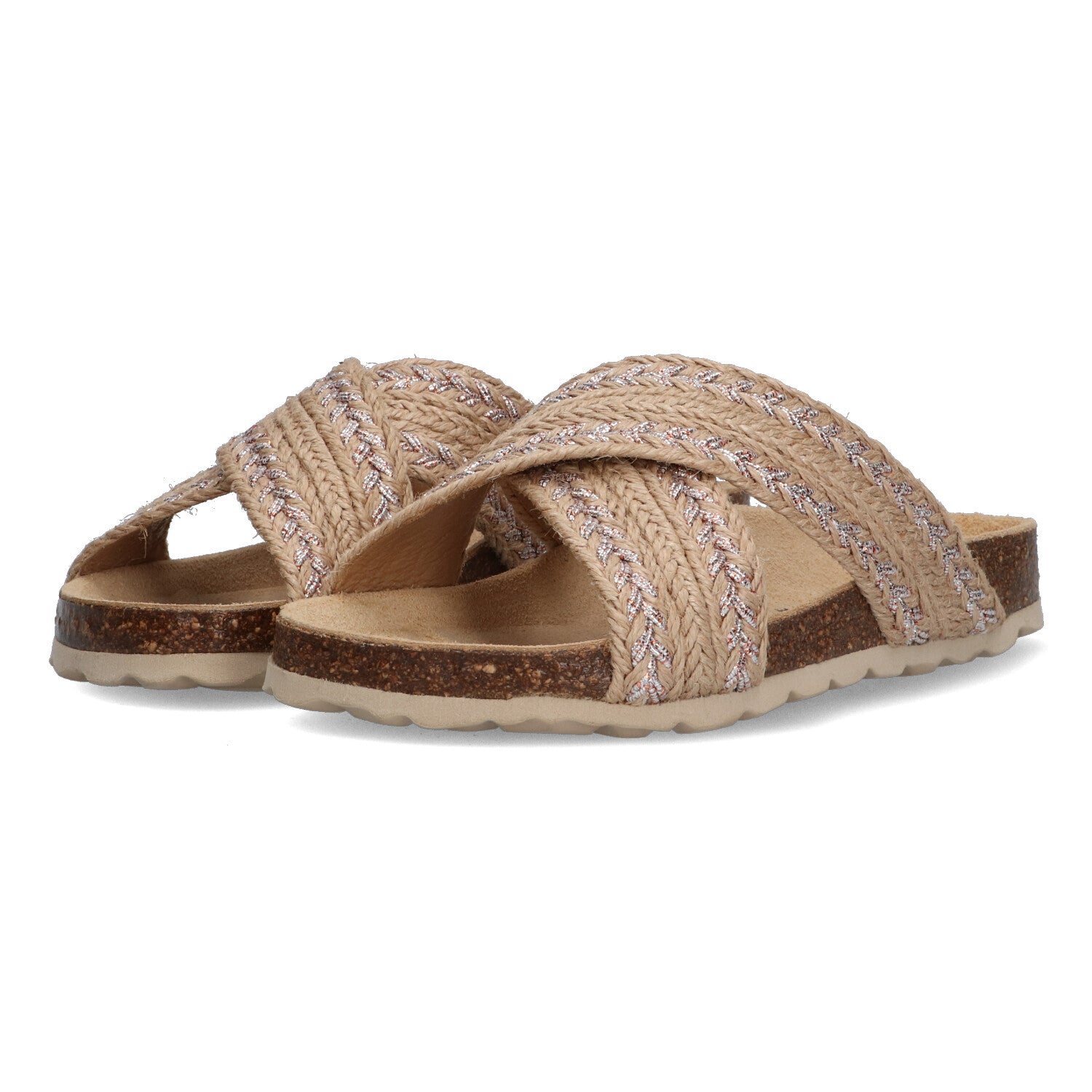 Slippers Braqeez Sandra Spain - Beige