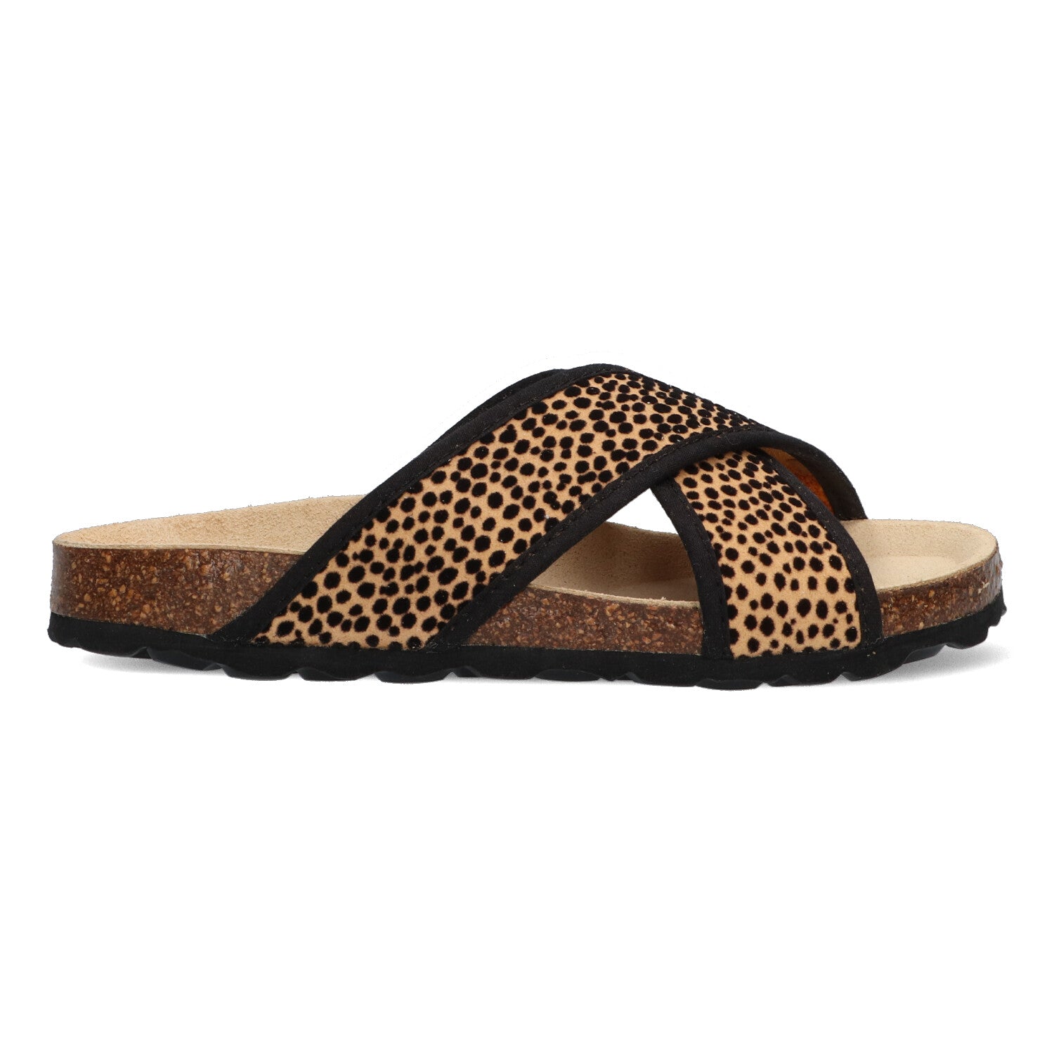 Slippers Braqeez Sandra Spain - Beige Print