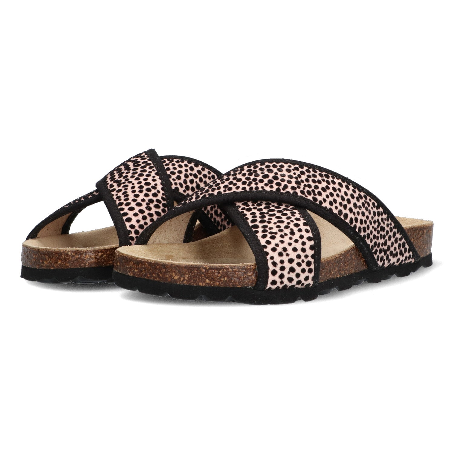 Slippers Braqeez Sandra Spain - Roze Print