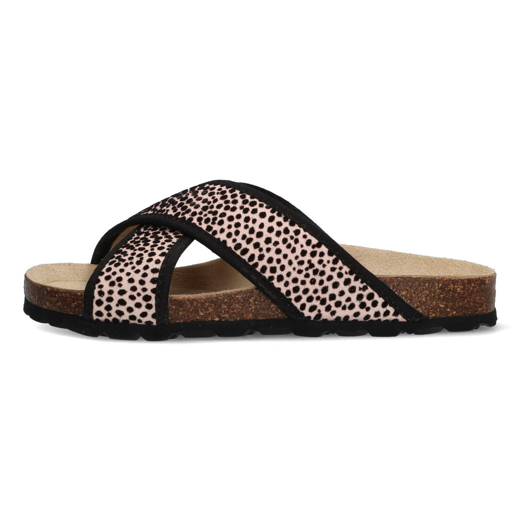 Slippers Braqeez Sandra Spain - Roze Print