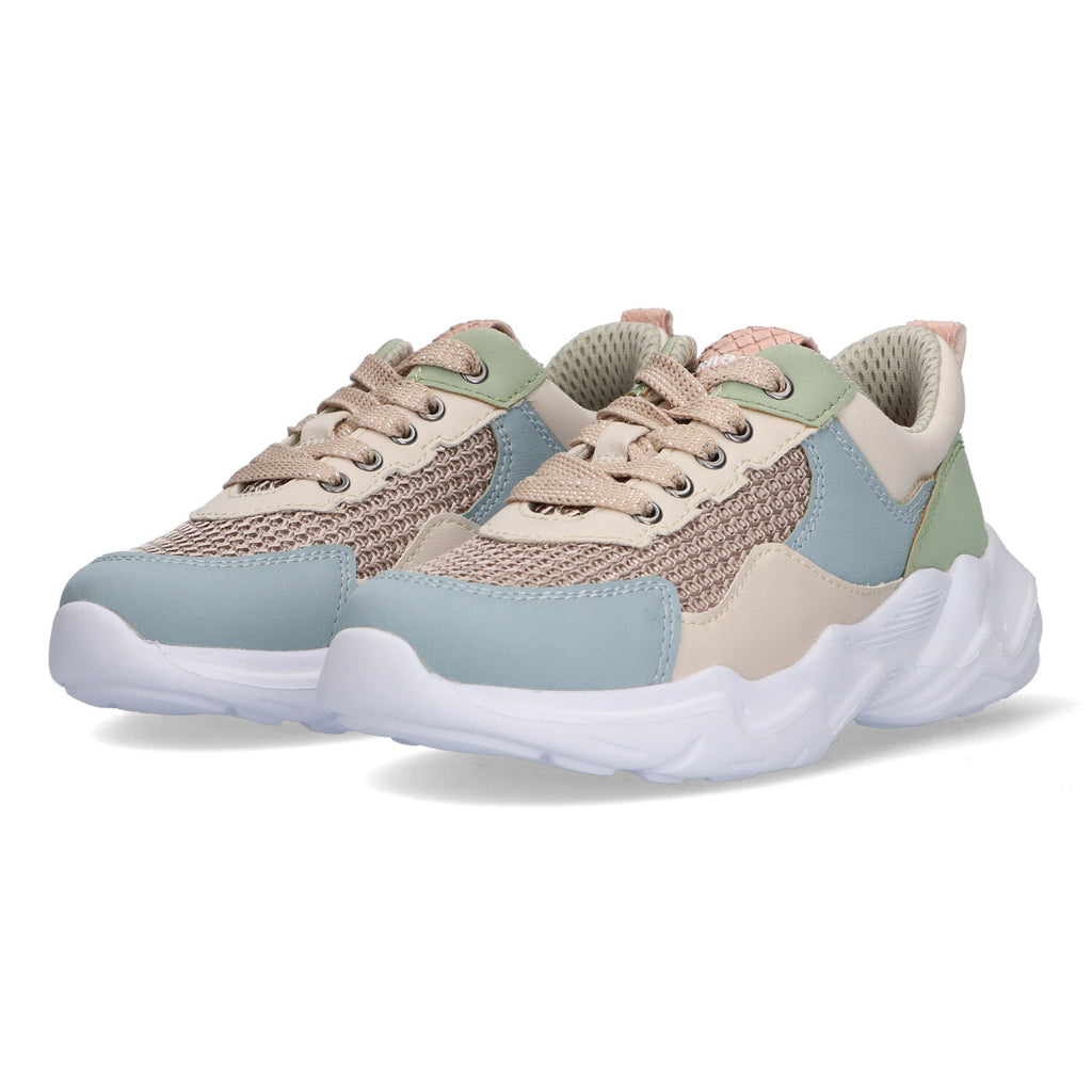 Lage Sneakers Braqeez Neel - Blauw Beige