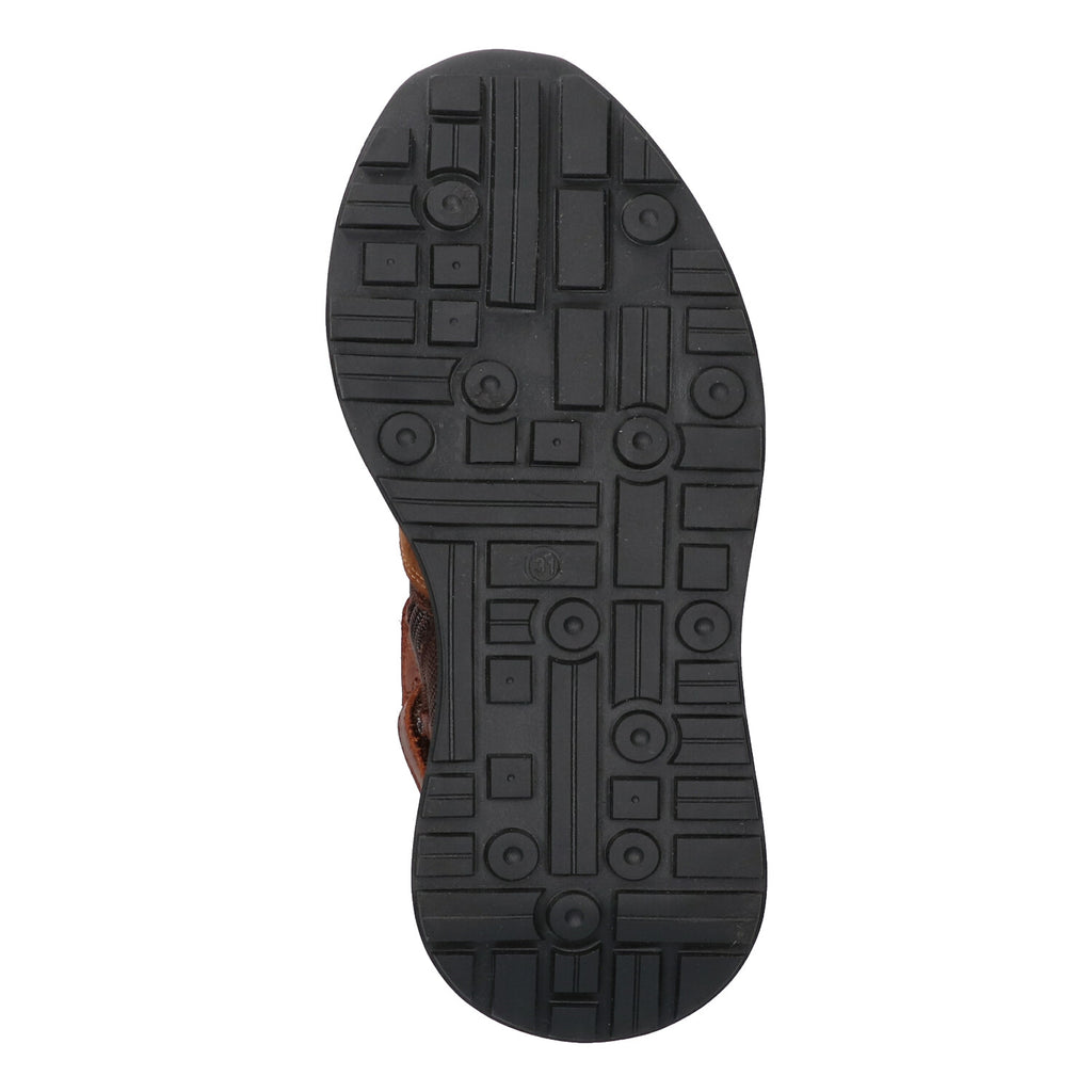 Hoge Sneakers Braqeez Victor Vienna - Cognac