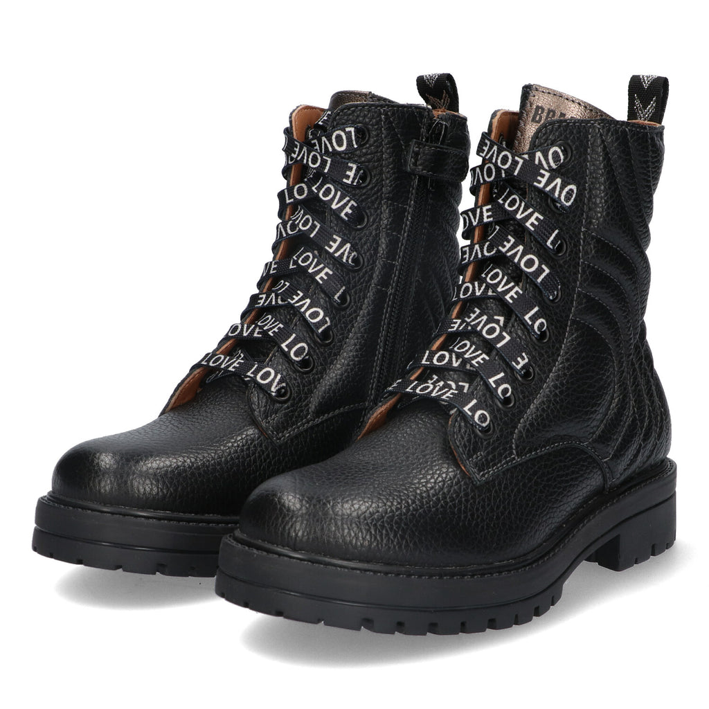 Veterboots Braqeez Ginger Gabri - Zwart
