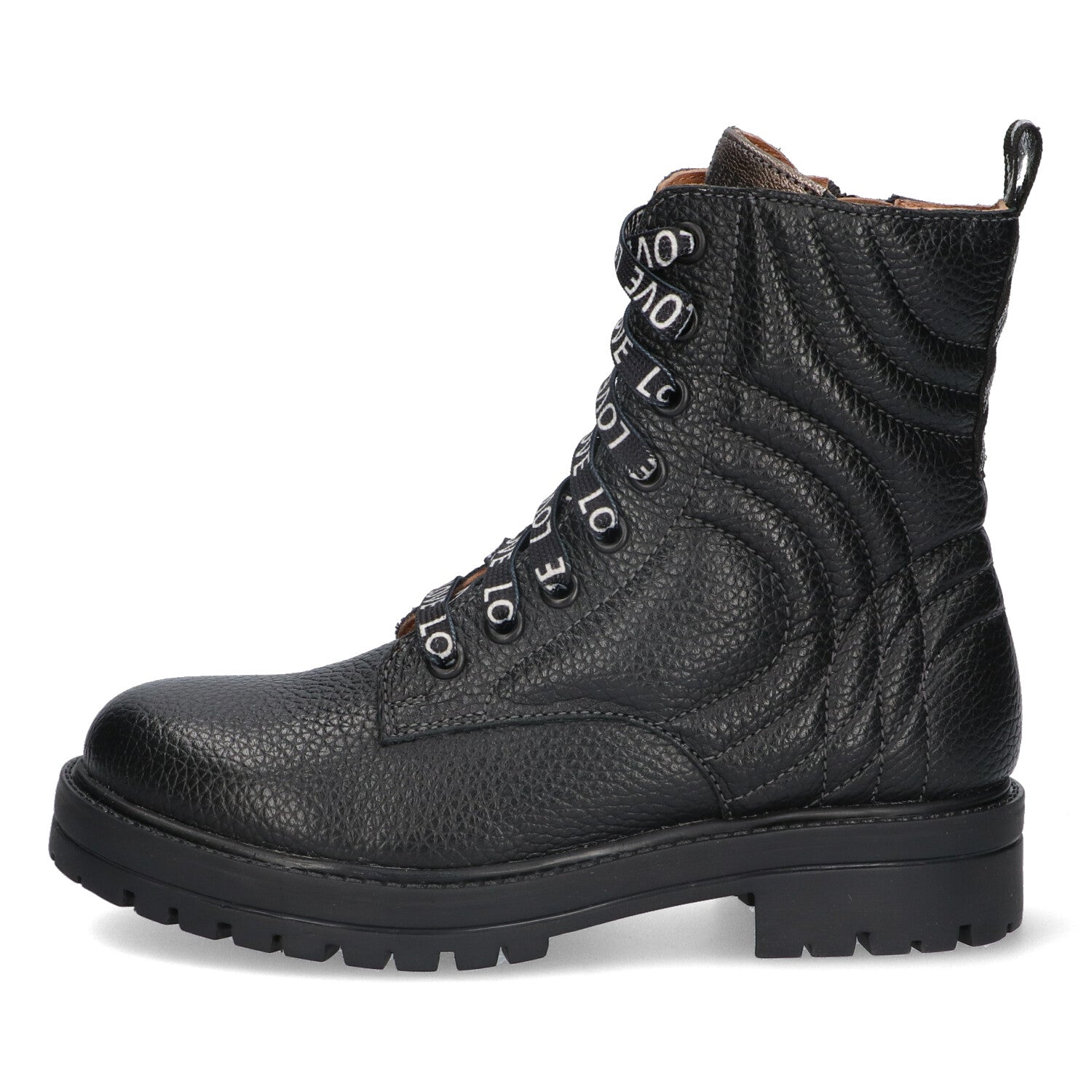 Veterboots Braqeez Ginger Gabri - Zwart