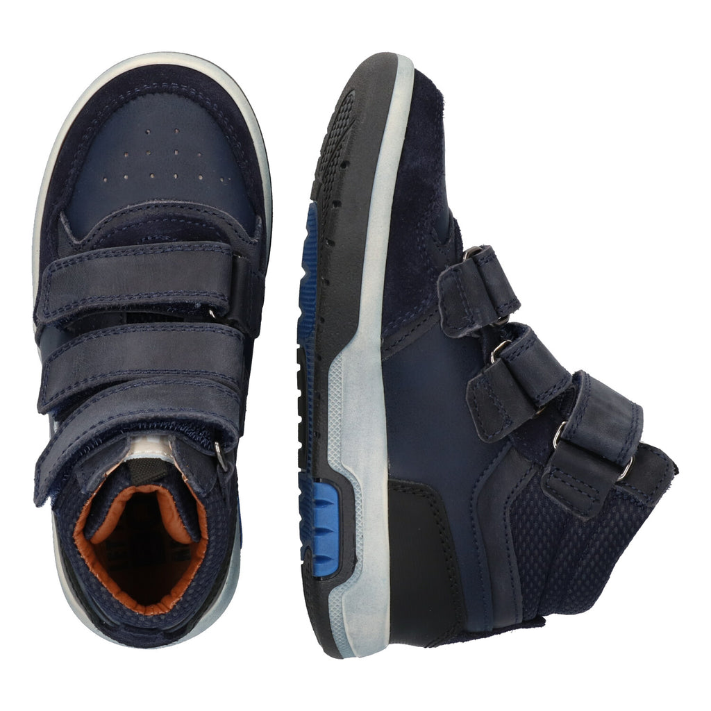 Hoge Sneakers Braqeez Chiel Chicago - Donkerblauw