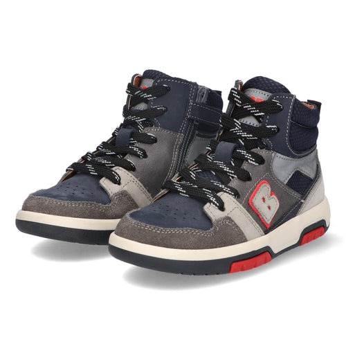 Hoge Sneakers Braqeez Cay Chicago - Donkerblauw