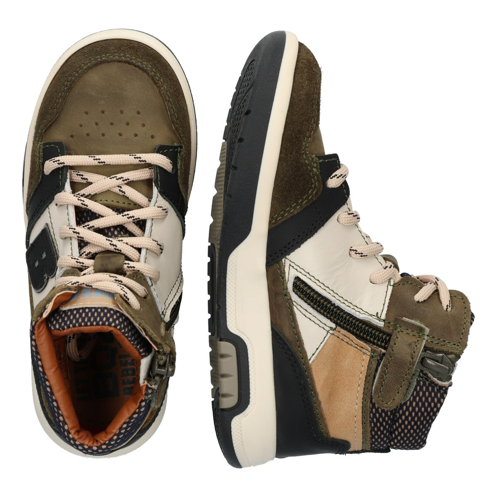 Hoge Sneakers Braqeez Cay Chicago - Groen