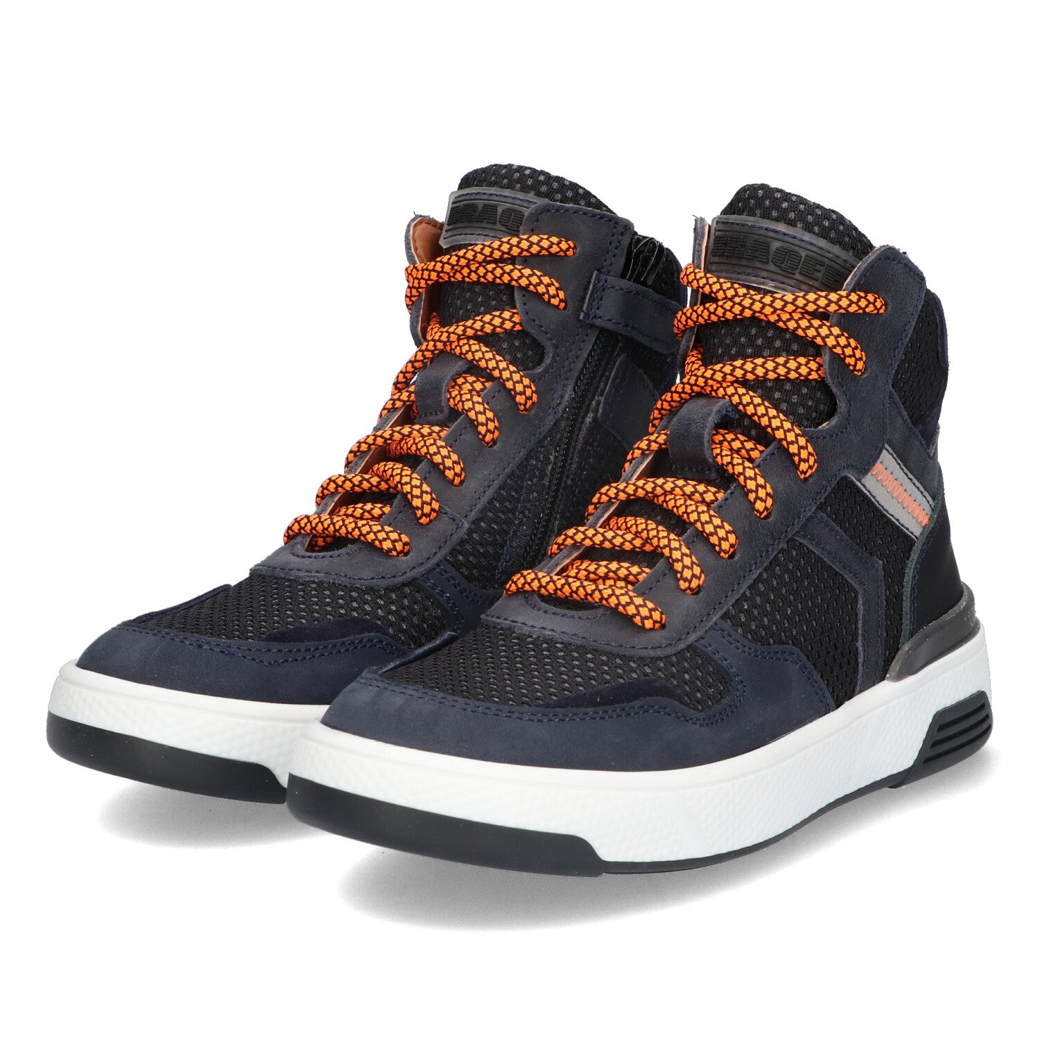 Hoge Sneakers Braqeez Ricky Rome - Donkerblauw