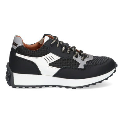 Lage Sneakers Braqeez Pelle Porto - Zwart
