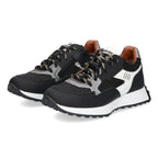Lage Sneakers Braqeez Pelle Porto - Zwart
