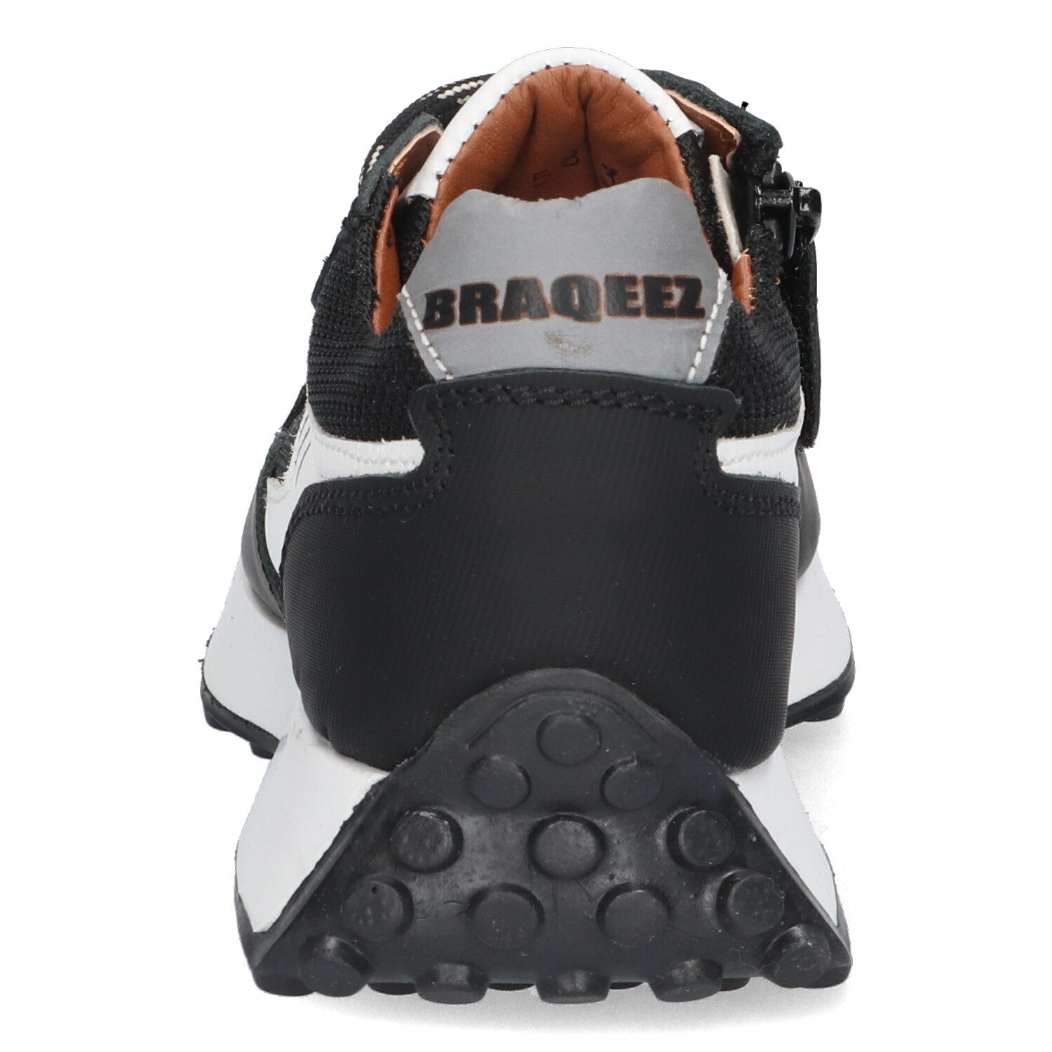 Lage Sneakers Braqeez Pelle Porto - Zwart