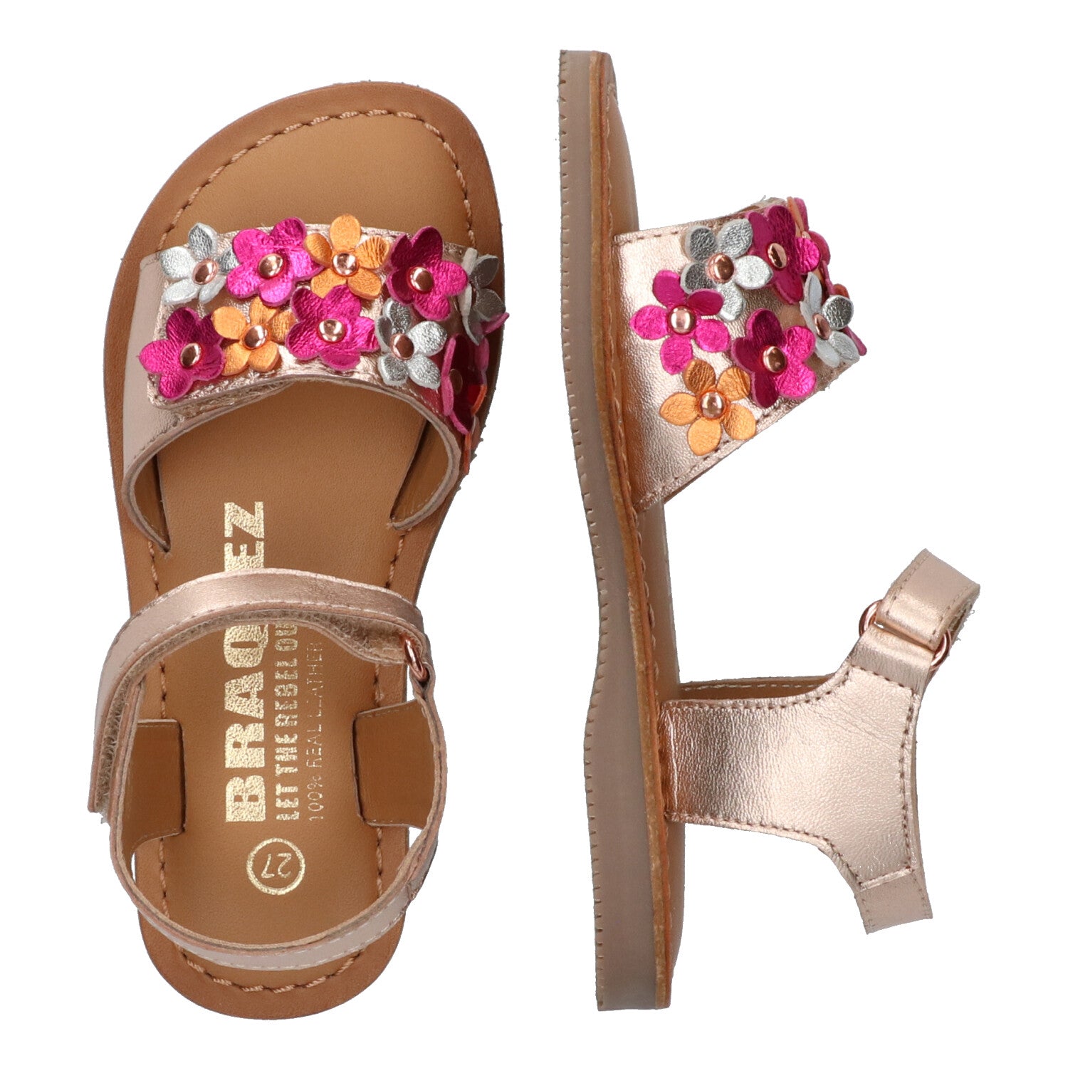 Sandalen Braqeez Cally Call - Roze