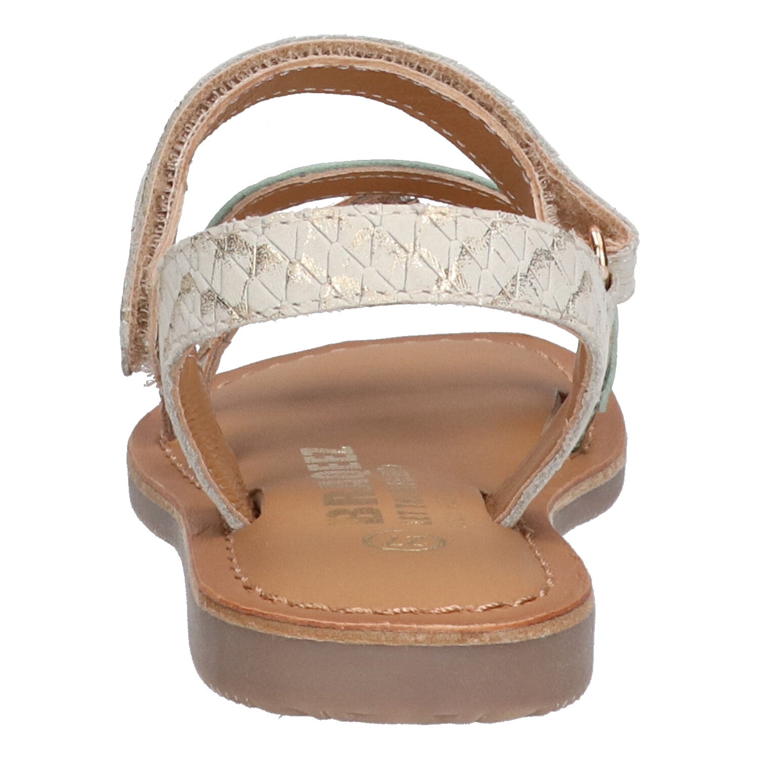 Sandalen Braqeez Cassy Call - Beige Groen Paars