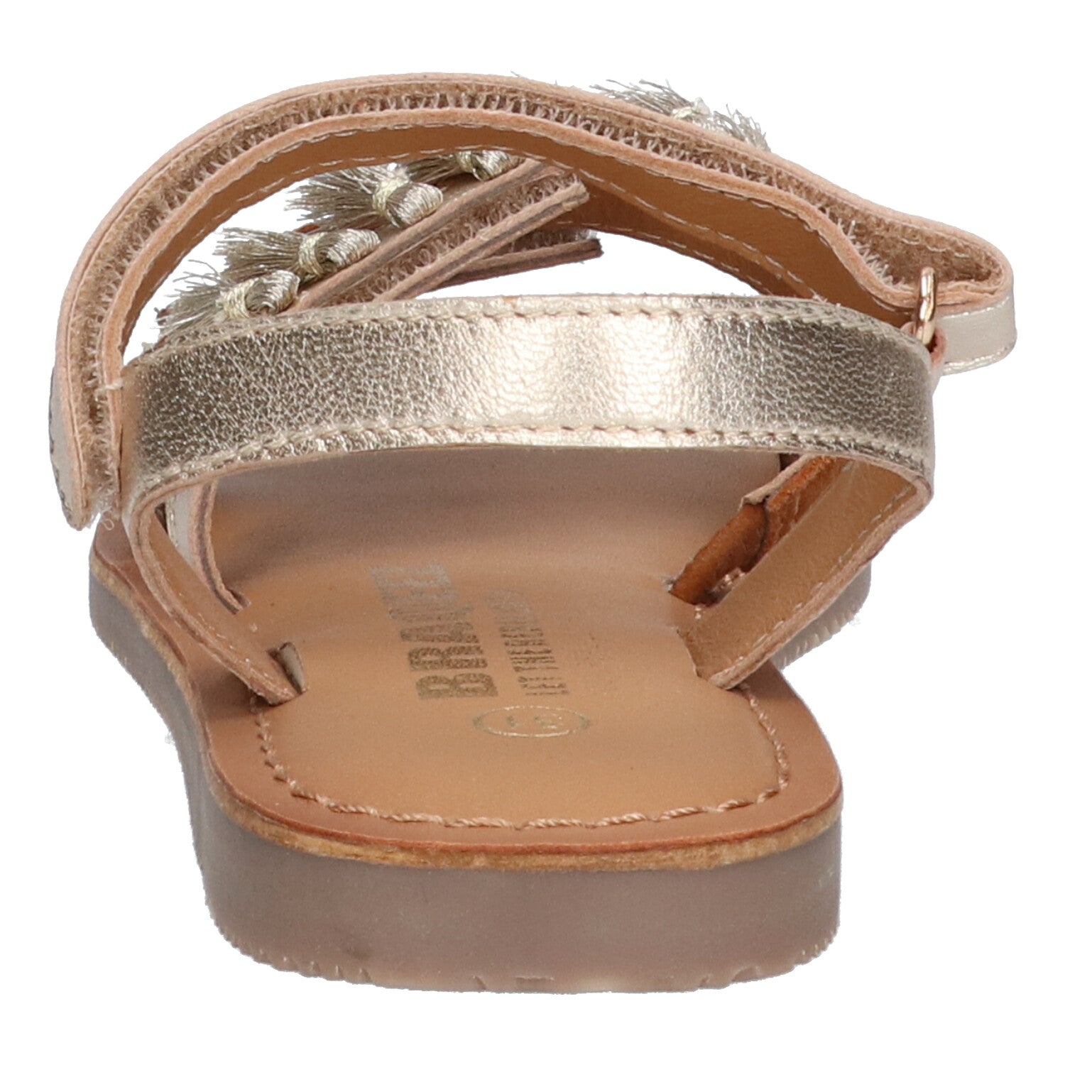 Sandalen Braqeez Sophie Sun - Goud Cognac
