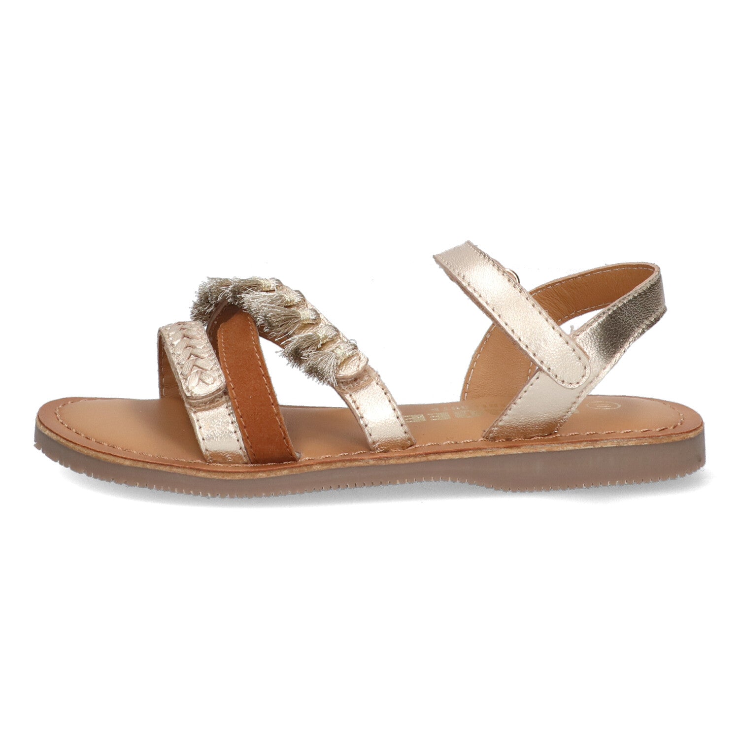 Sandalen Braqeez Sophie Sun - Goud Cognac