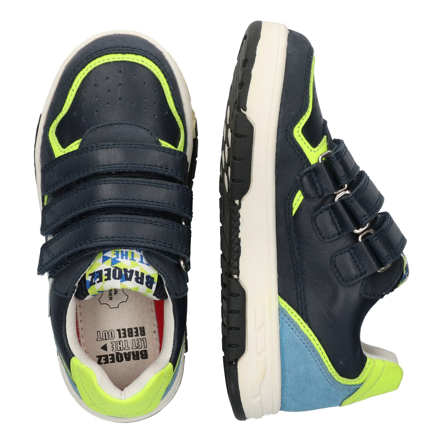 Lage Sneakers Braqeez Calvin Chicago - Blauw