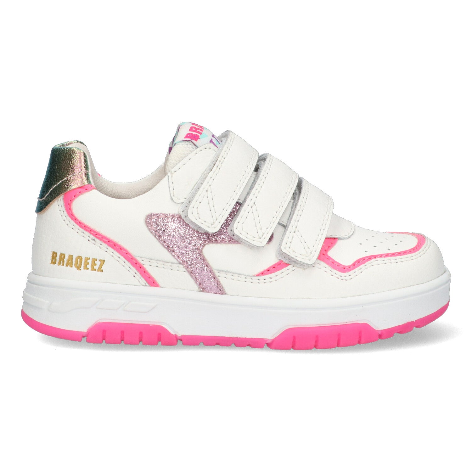 Lage Sneakers Braqeez Calvin Chicago - Wit