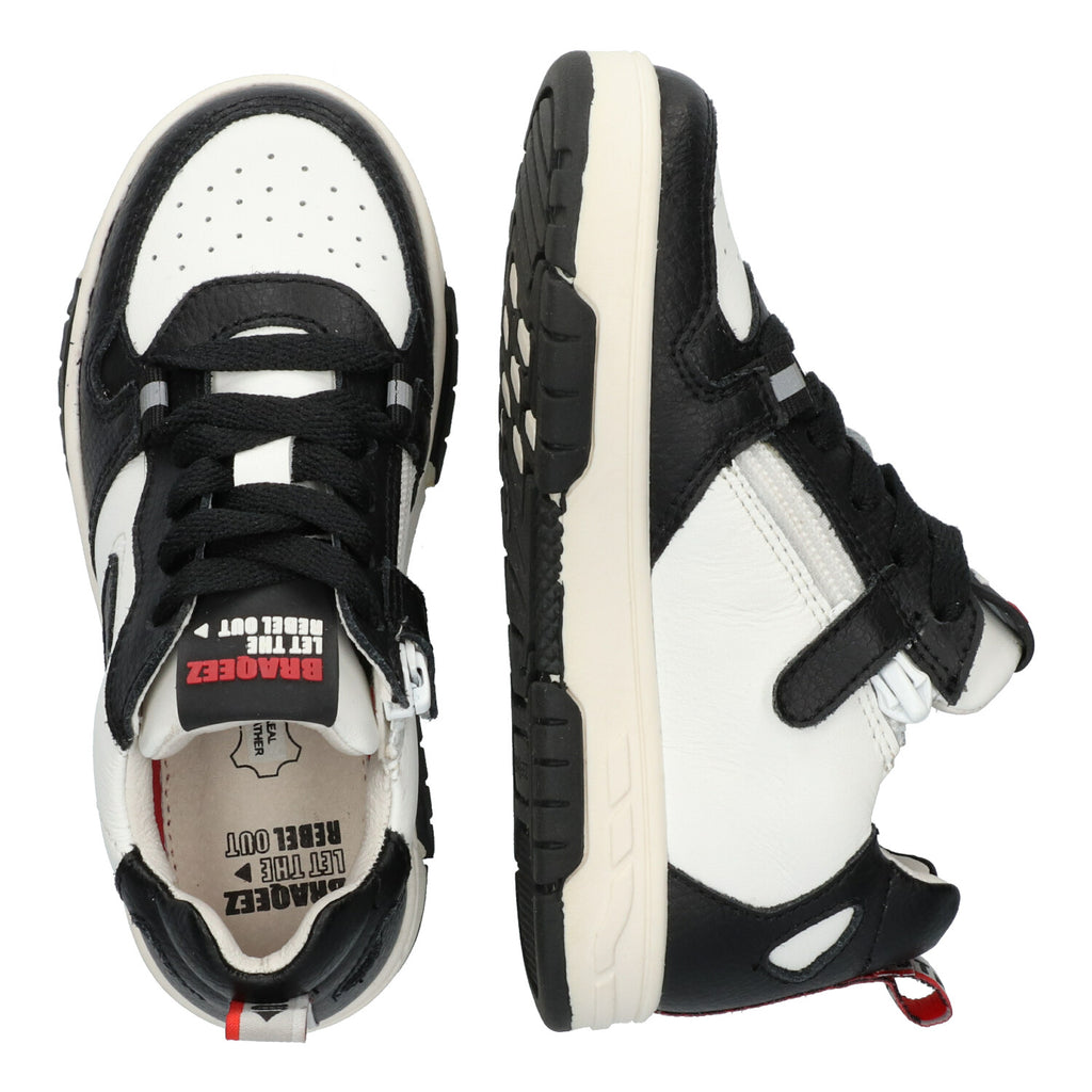 Lage Sneakers Braqeez Cis Chicago - Zwart