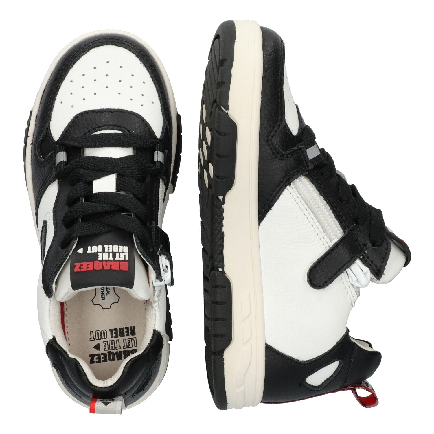 Lage Sneakers Braqeez Cis Chicago - Zwart