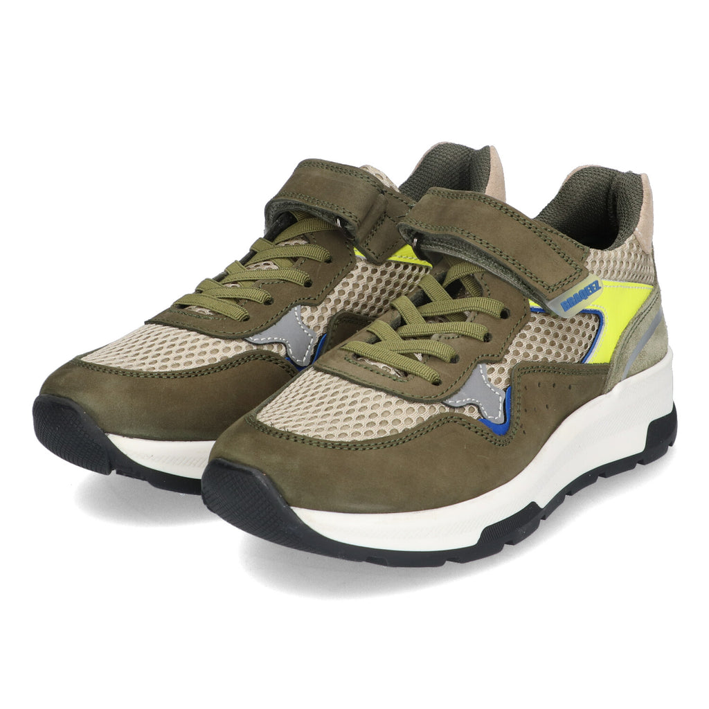 Lage Sneakers Braqeez Fedde Flow - Groen Grijs