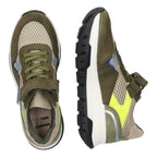 Lage Sneakers Braqeez Fedde Flow - Groen Grijs