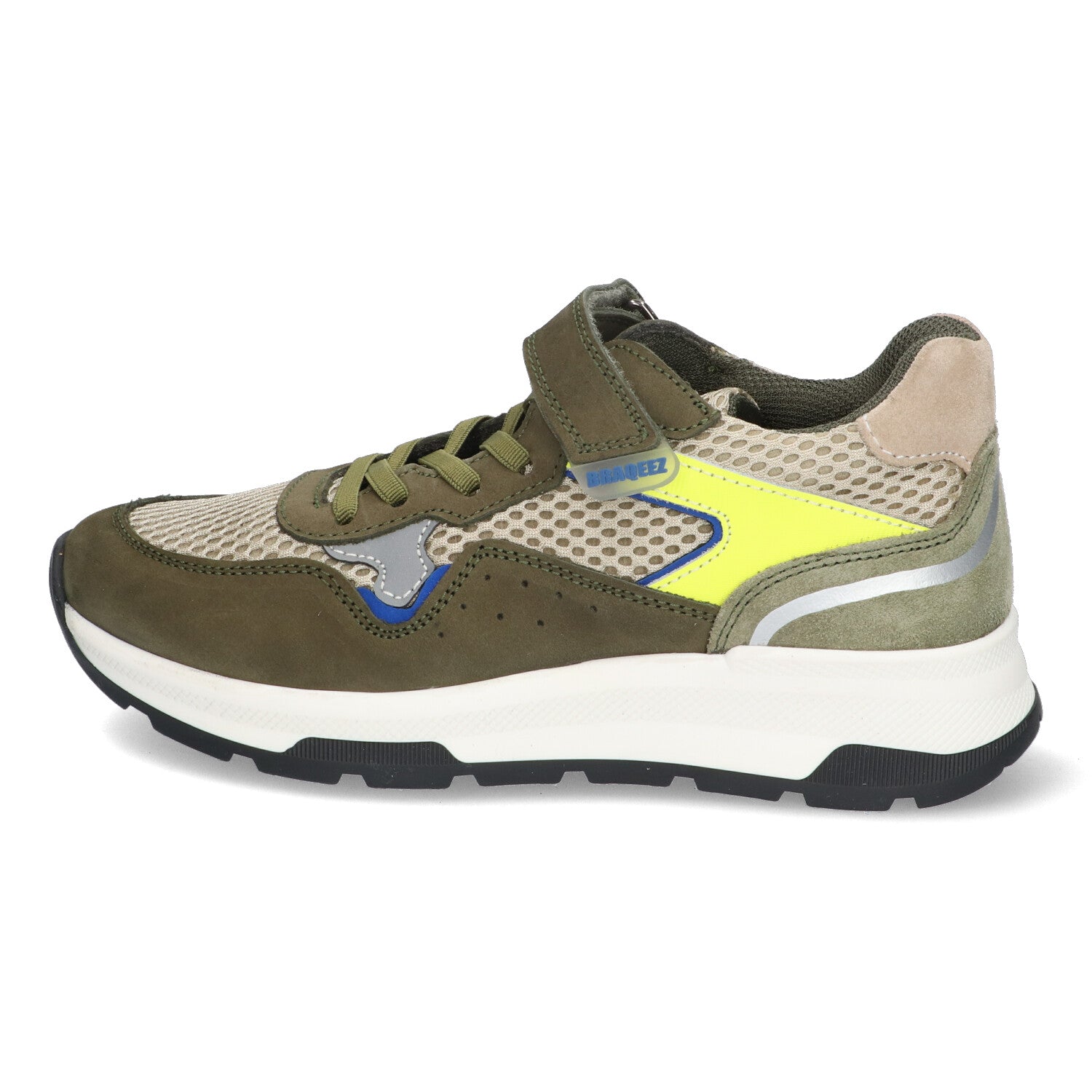 Lage Sneakers Braqeez Fedde Flow - Groen Grijs