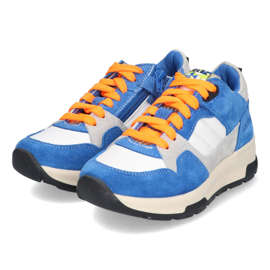 Lage Sneakers Braqeez Fallon Flow - Blauw Oranje