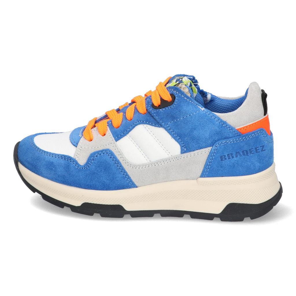Lage Sneakers Braqeez Fallon Flow - Blauw Oranje