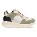 Lage Sneakers Braqeez Fallon Flow - Groen Grijs Wit