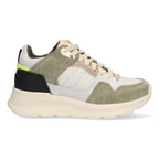 Lage Sneakers Braqeez Fallon Flow - Groen Grijs Wit