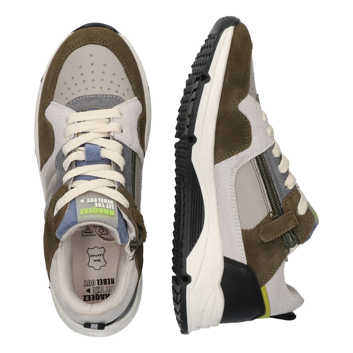 Lage Sneakers Braqeez Maxime Magic - Groen