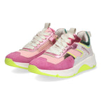 Lage Sneakers Braqeez Francis Flow - Roze Geel Grijs