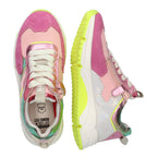 Lage Sneakers Braqeez Francis Flow - Roze Geel Grijs