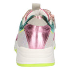Lage Sneakers Braqeez Francis Flow - Roze Geel Grijs
