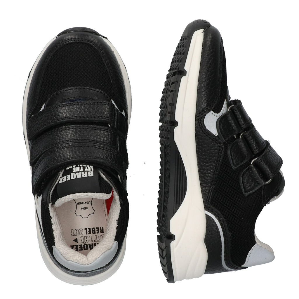 Lage Sneakers Braqeez Chris Cool - Zwart