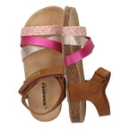 Sandalen Braqeez Sammy Spain - Cognac Roze