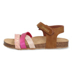 Sandalen Braqeez Sammy Spain - Cognac Roze