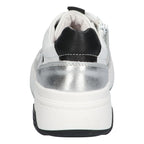 Lage Sneakers Braqeez Rai Rebel - Wit Zilver Grijs
