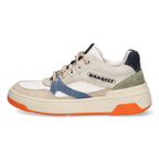 Lage Sneakers Braqeez Rai Rebel - Beige Wit Blauw